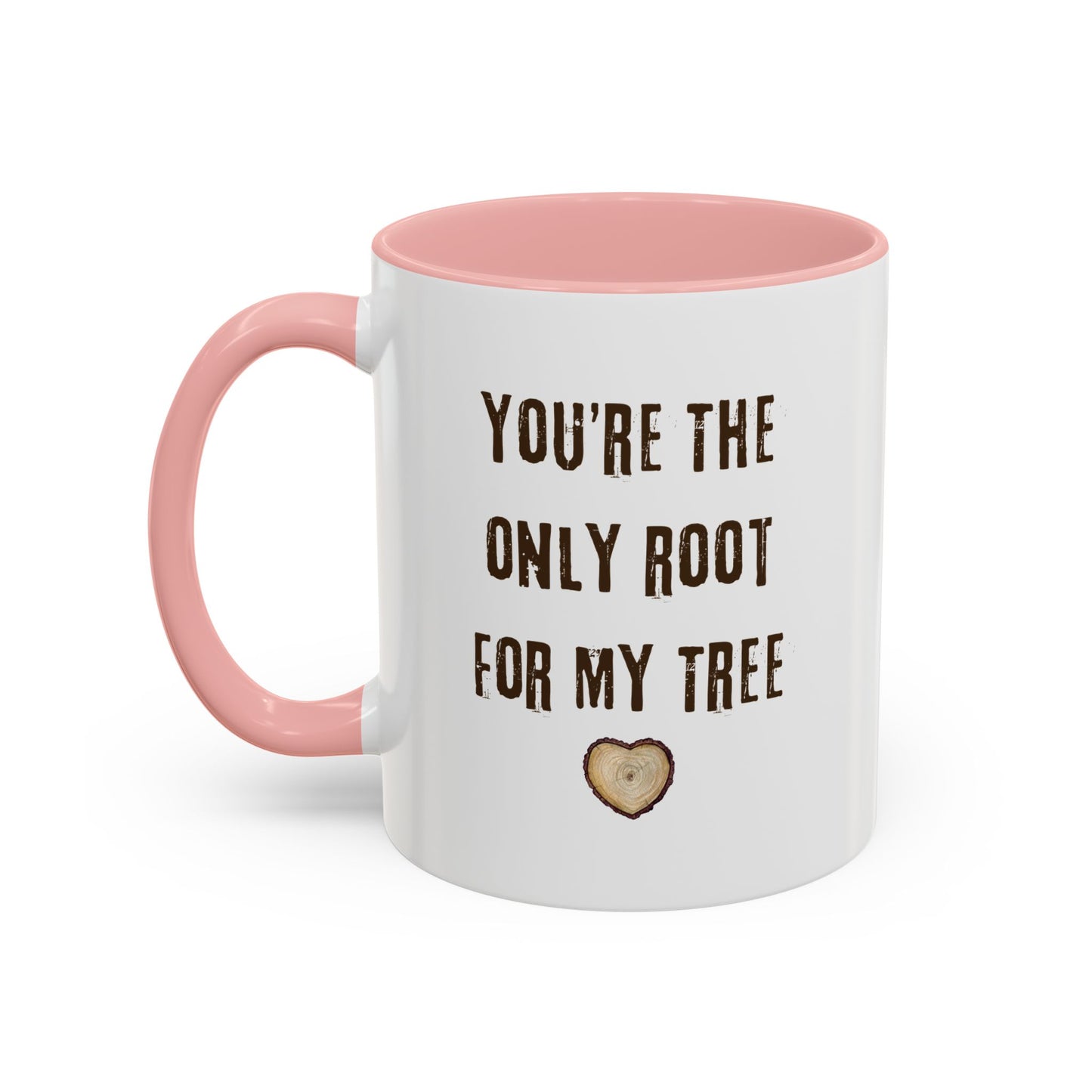 Personalized Couple Mugs - You're the Only Root for My Tree, Custom Couple Names, Coffee Mug