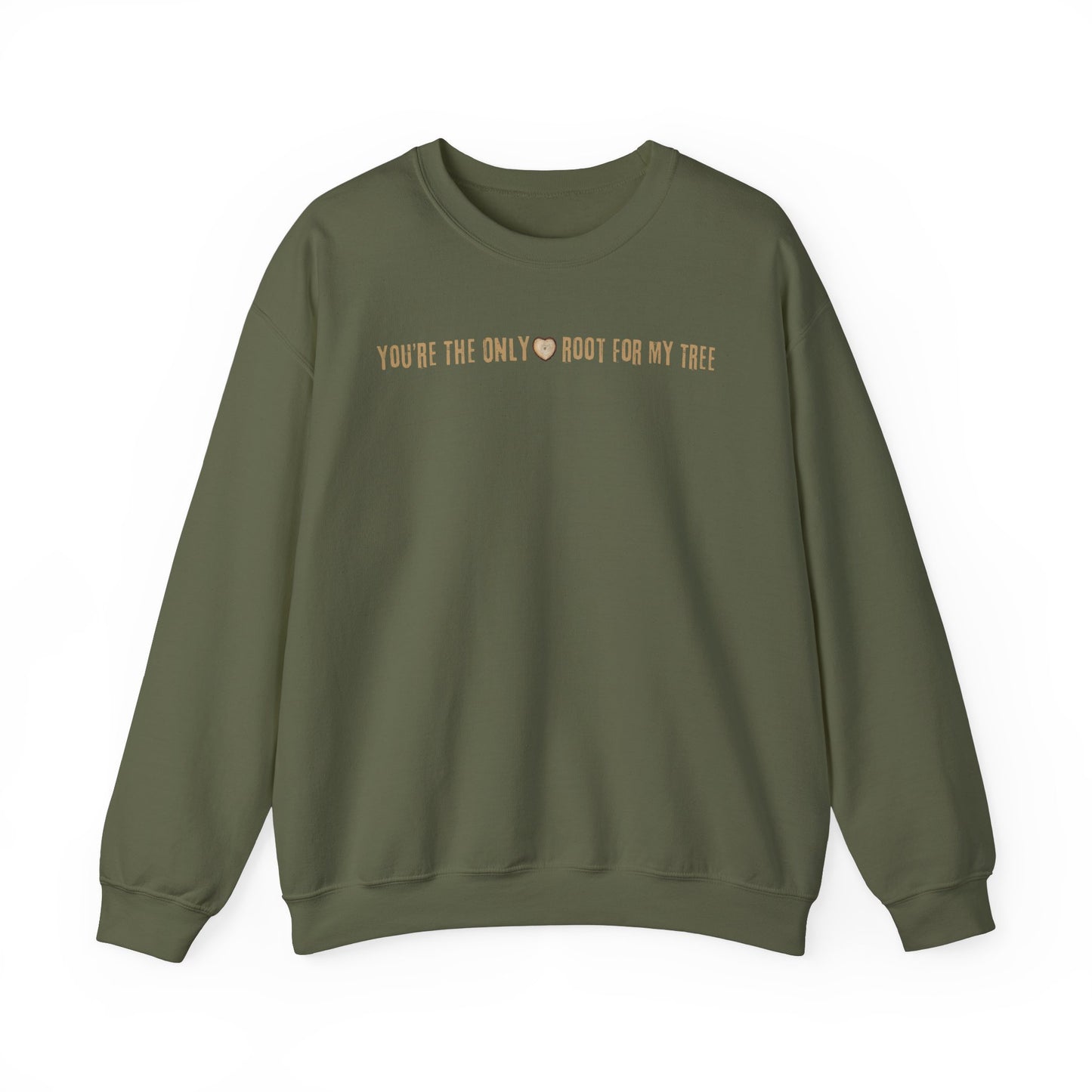 You're The Only Root For My Tree Sweatshirt – Romantic & Cozy Gift for Couples - Verdant Blossoms