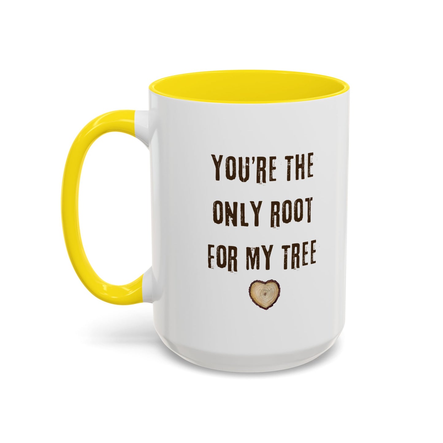 Personalized Couple Mugs - You're the Only Root for My Tree, Custom Couple Names, Coffee Mug