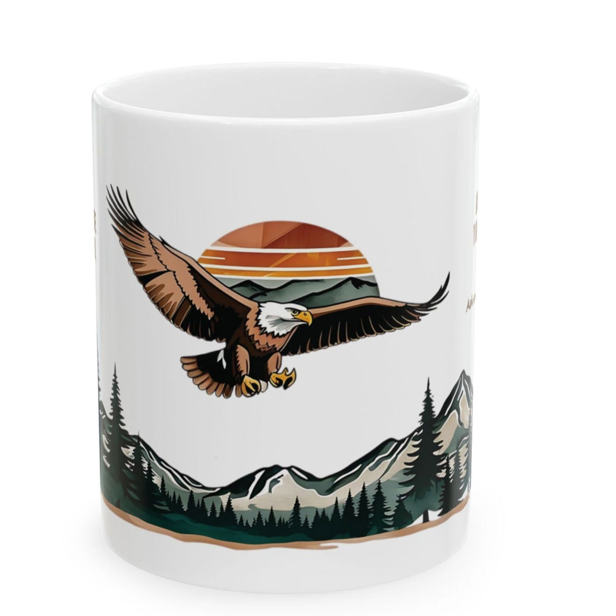 Chase the Horizon Mug - Personalized Adventure Quote with Name, for explorers and nature lovers - Verdant Blossoms