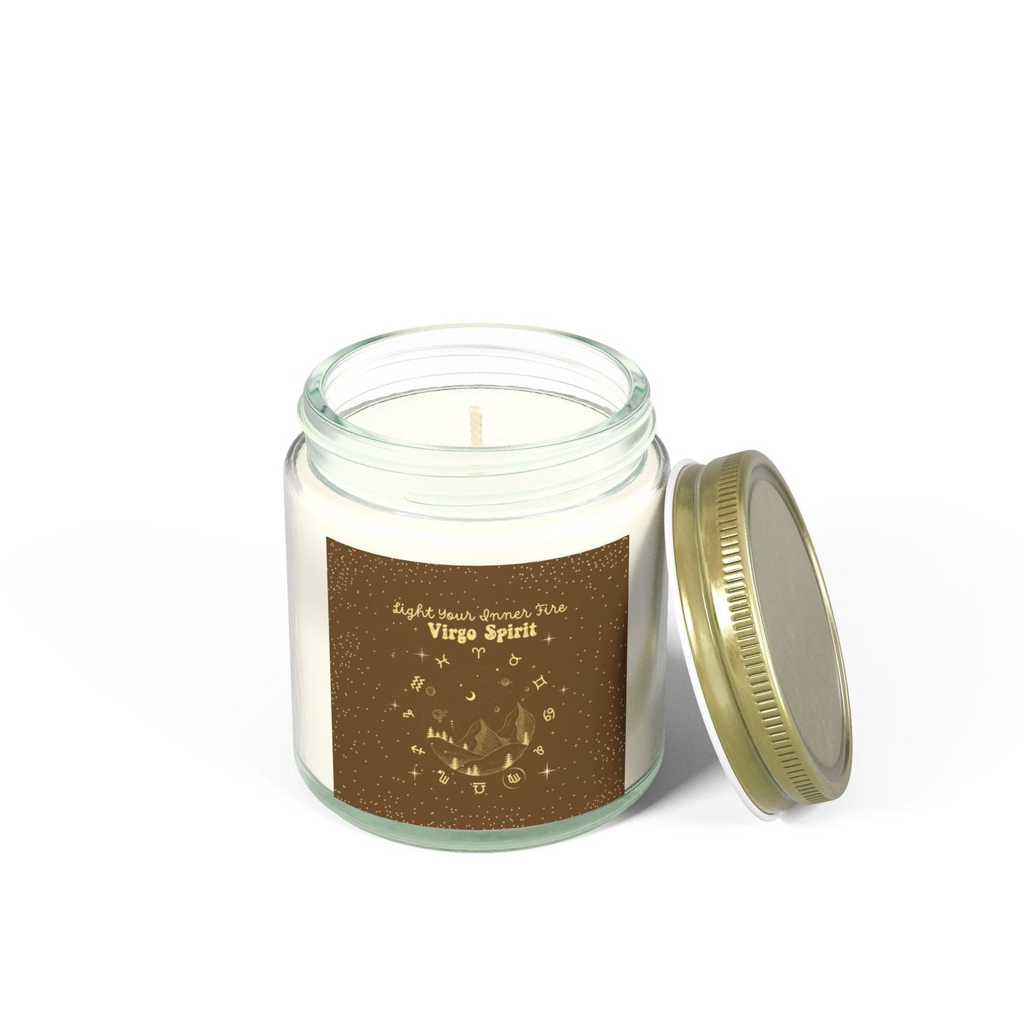 Personalized Zodiac Scented Candles - Ligth Your Inner Fire - Verdant Blossoms