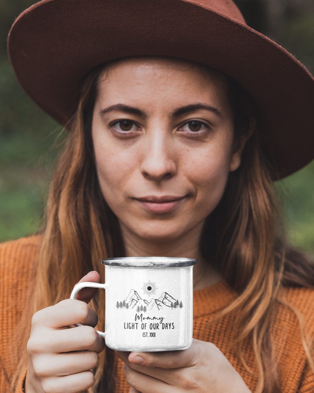 Custom Enamel Mugs for New Moms & Dads
