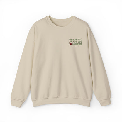 You’re the Only (Seed) For My Garden - Embroidered Sweatshirt | Perfect Couple Gift, Plant Lovers - Verdant Blossoms