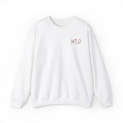 Zodiac Love Sweatshirt | Custom Embroidered Valentine’s Day Gift for Couples - Verdant Blossoms