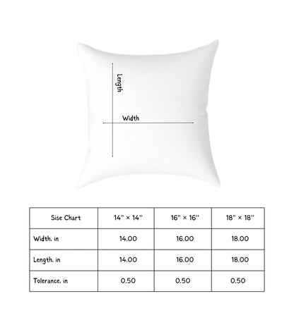 Custom Birth Flower Pillow - Mom's Garden with Names, Gift for Mom´s, Auntie´s, Grandma´s - Verdant Blossoms