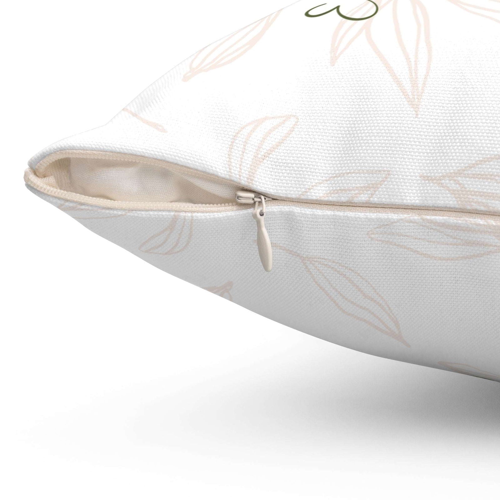 Custom Birth Flower Pillow - Mom's Garden with Names, Gift for Mom´s, Auntie´s, Grandma´s - Verdant Blossoms