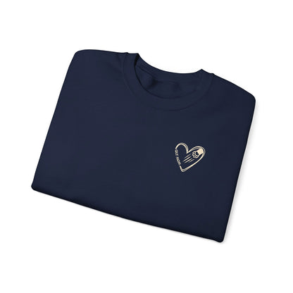 Custom Gift for Cat Mom Sweatshirt – Add Your Cats' Names on the Sleeve - Verdant Blossoms