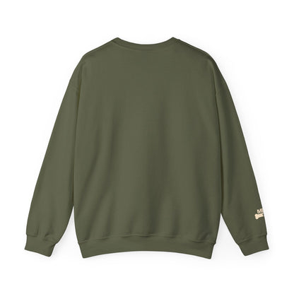 Custom Gift for Dog Dad Sweatshirt – Add Your Dog's Name on the Right Sleeve - Verdant Blossoms
