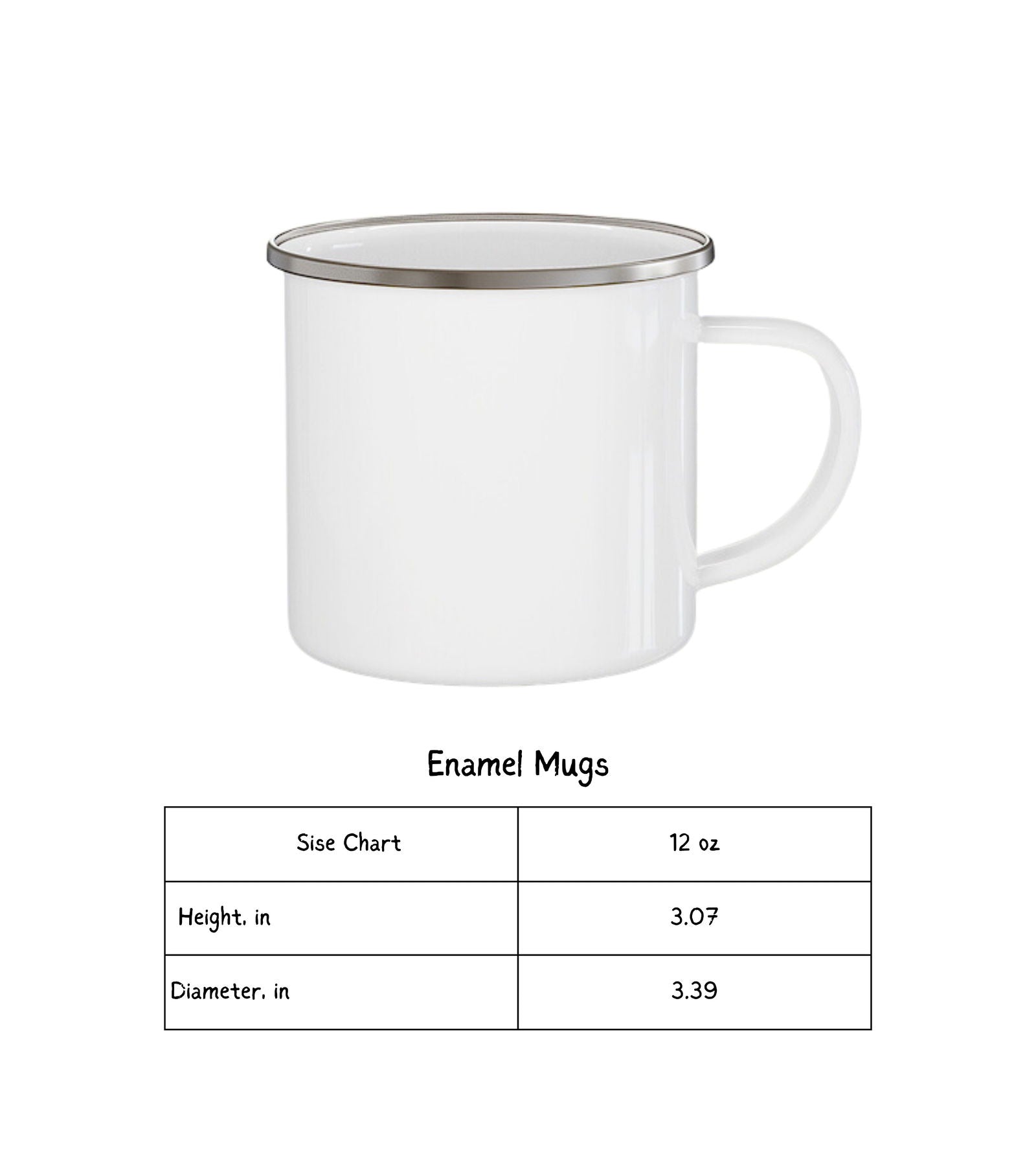 Personalized Couple Enamel Mugs: A Lasting Endless Love Gift - Verdant Blossoms